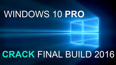 Windows 10 pro crack activation